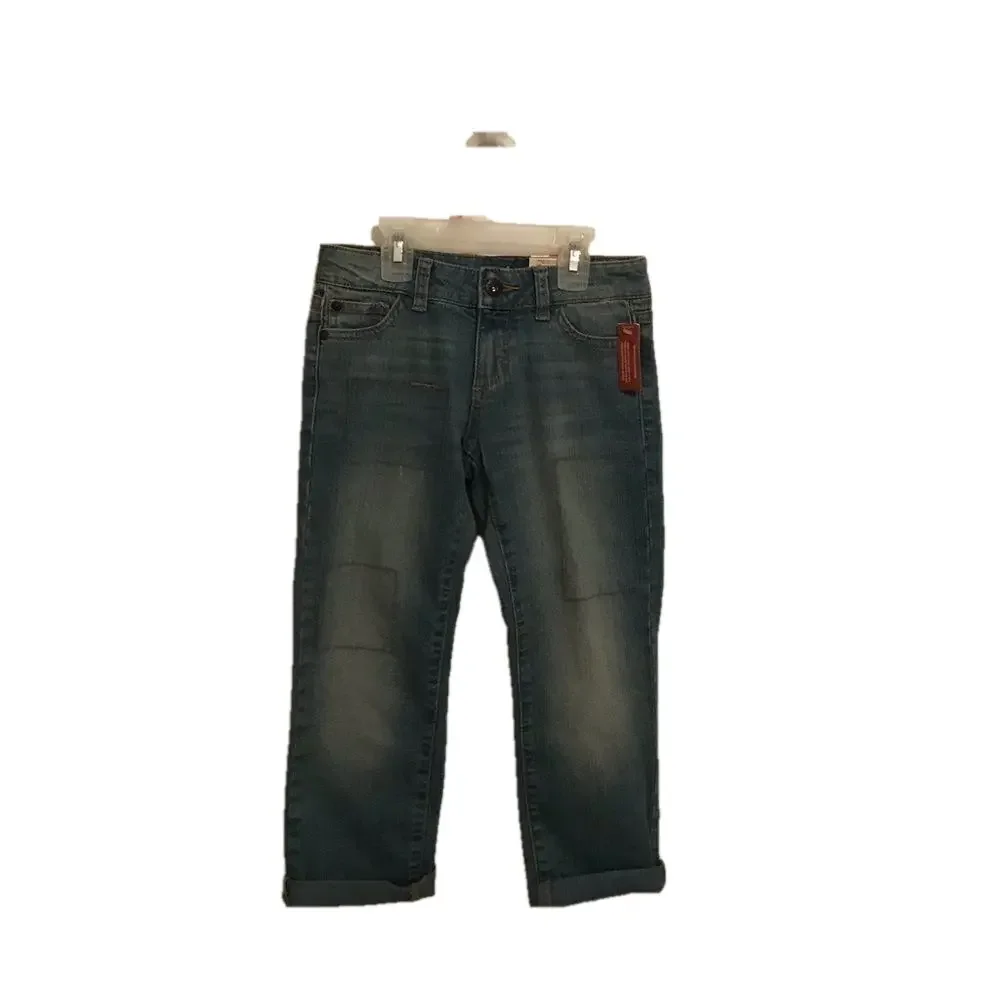 Arizona Jeans Cropped Light Wash 7 Regular NWT